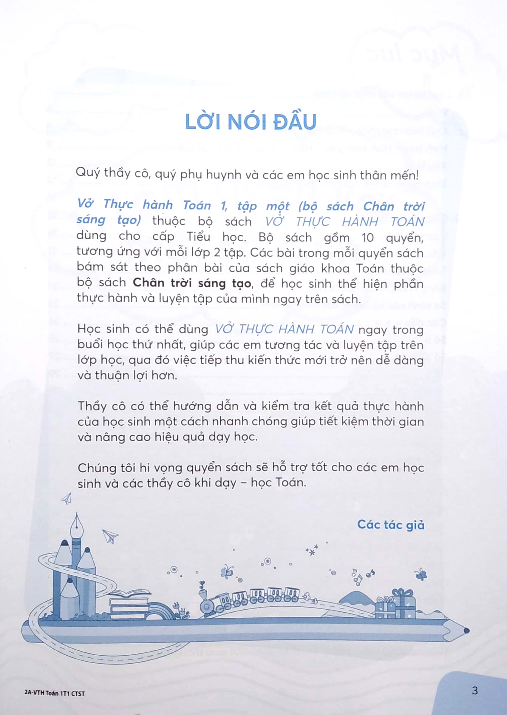 bộ vở thực hành toán 1 - tập 1 (theo bộ sgk chân trời sáng tạo) (2023) - Ảnh 2