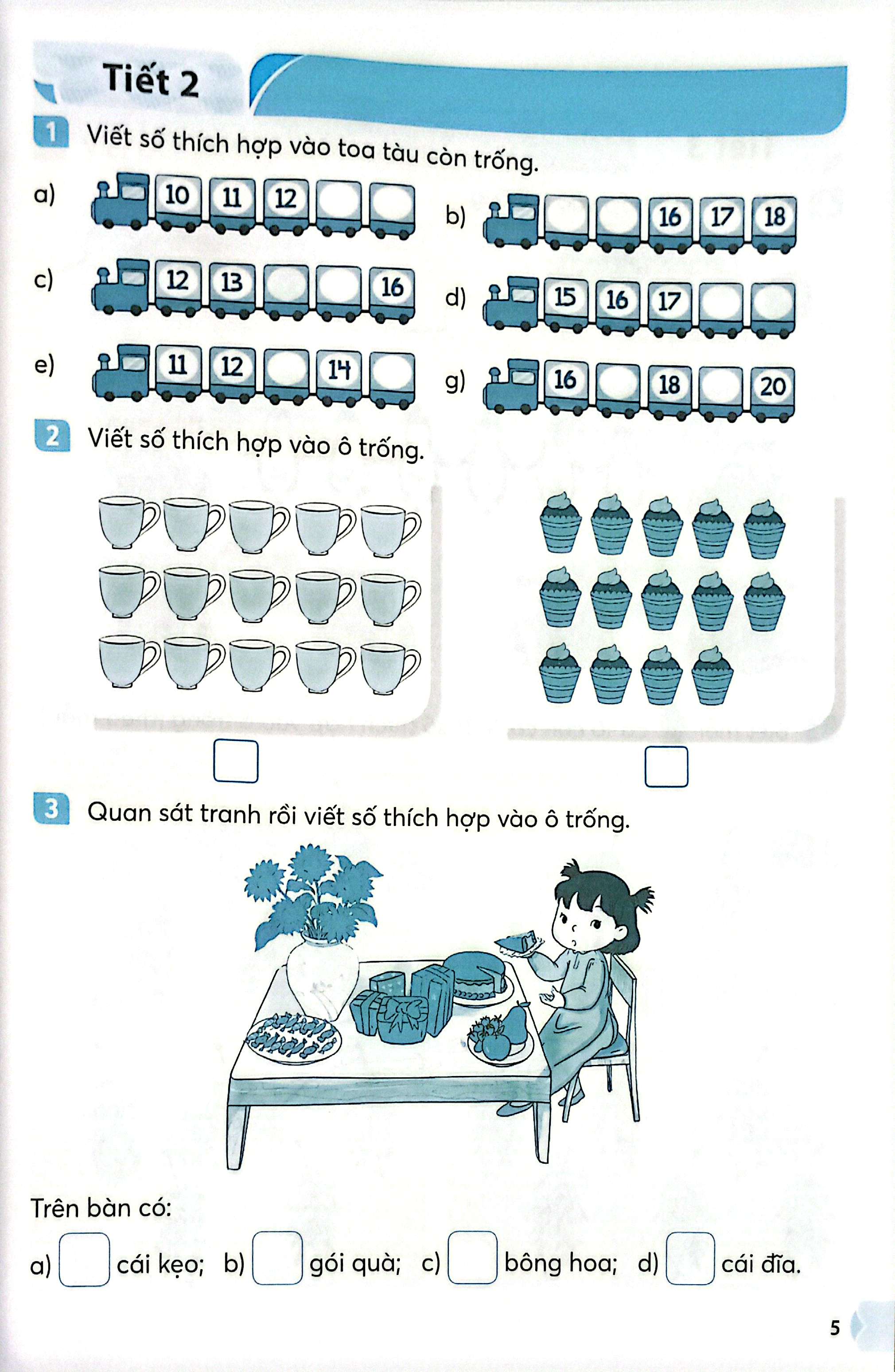 Bộ Vở Thực Hành Toán 1 - Tập 2 (Kết Nối Tri Thức) - Ảnh 5