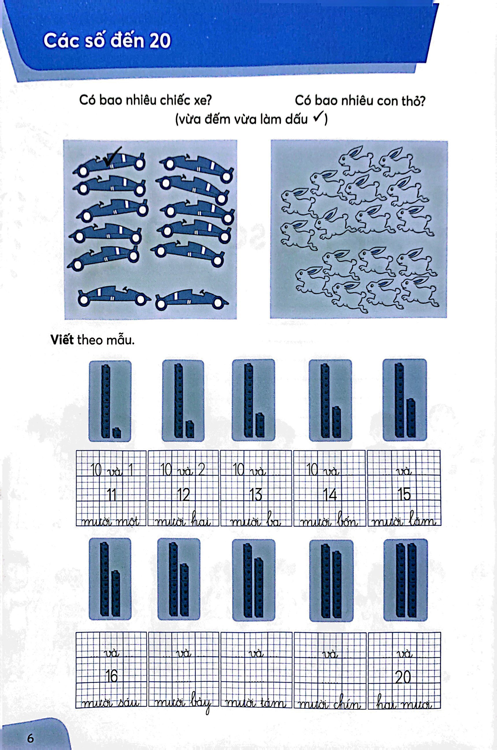 bộ vở thực hành toán 1 - tập 2 (theo bộ sgk chân trời sáng tạo) (2023) - Ảnh 6