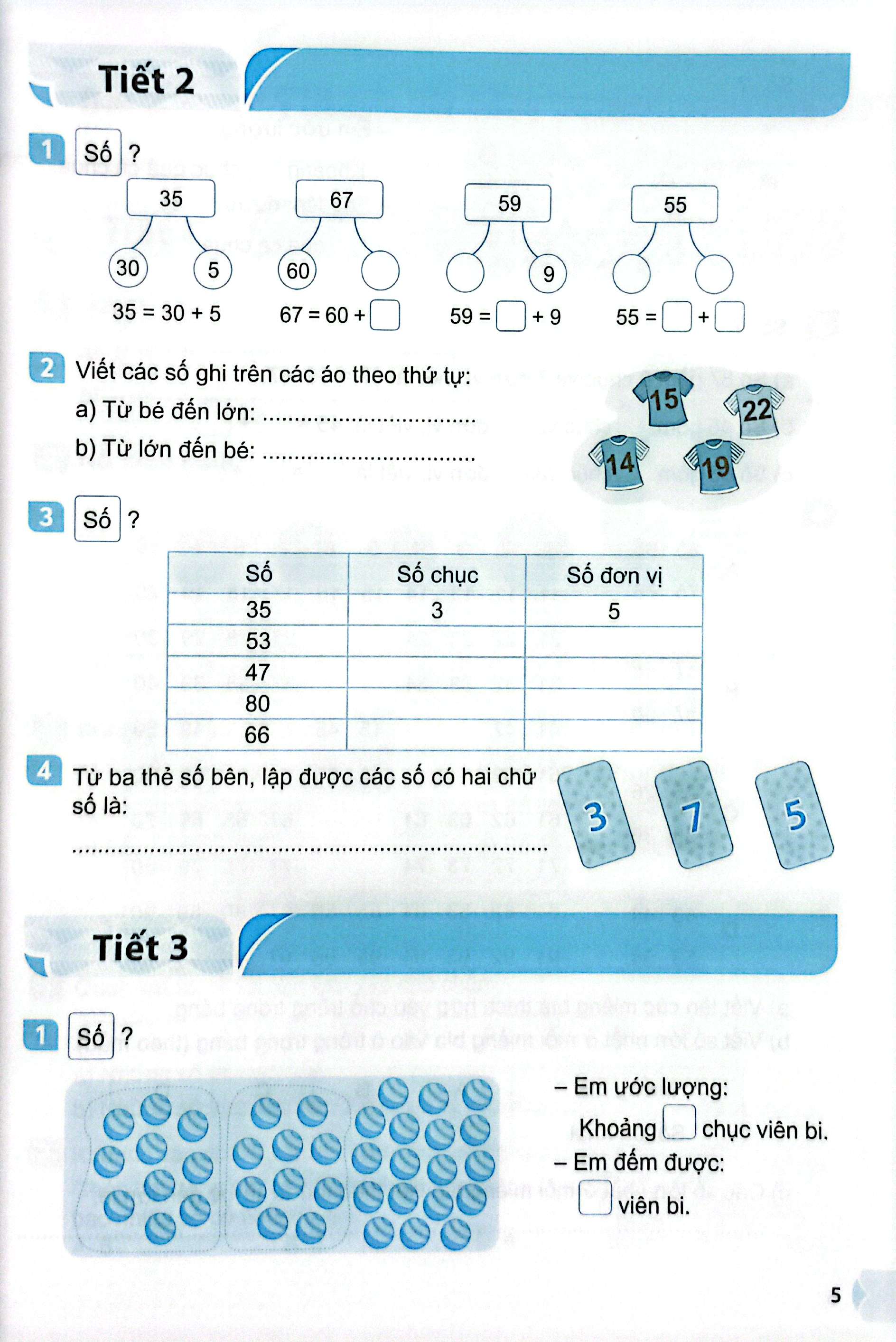 Bộ Vở Thực Hành Toán 2 - Tập 1 (Kết Nối Tri Thức) - Ảnh 5