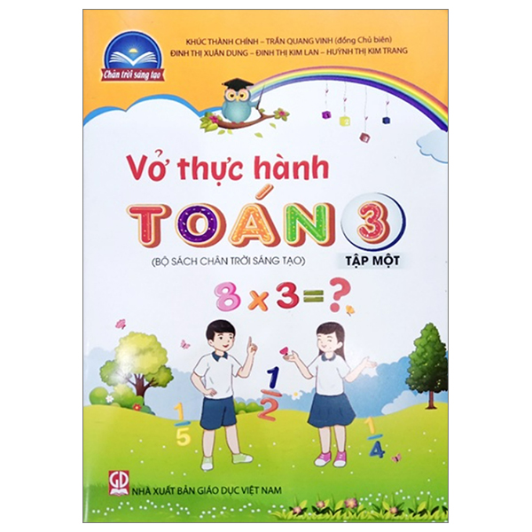 Bộ Vở Thực Hành Toán 3 - Tập 1 (Chân Trời) (Chuẩn)