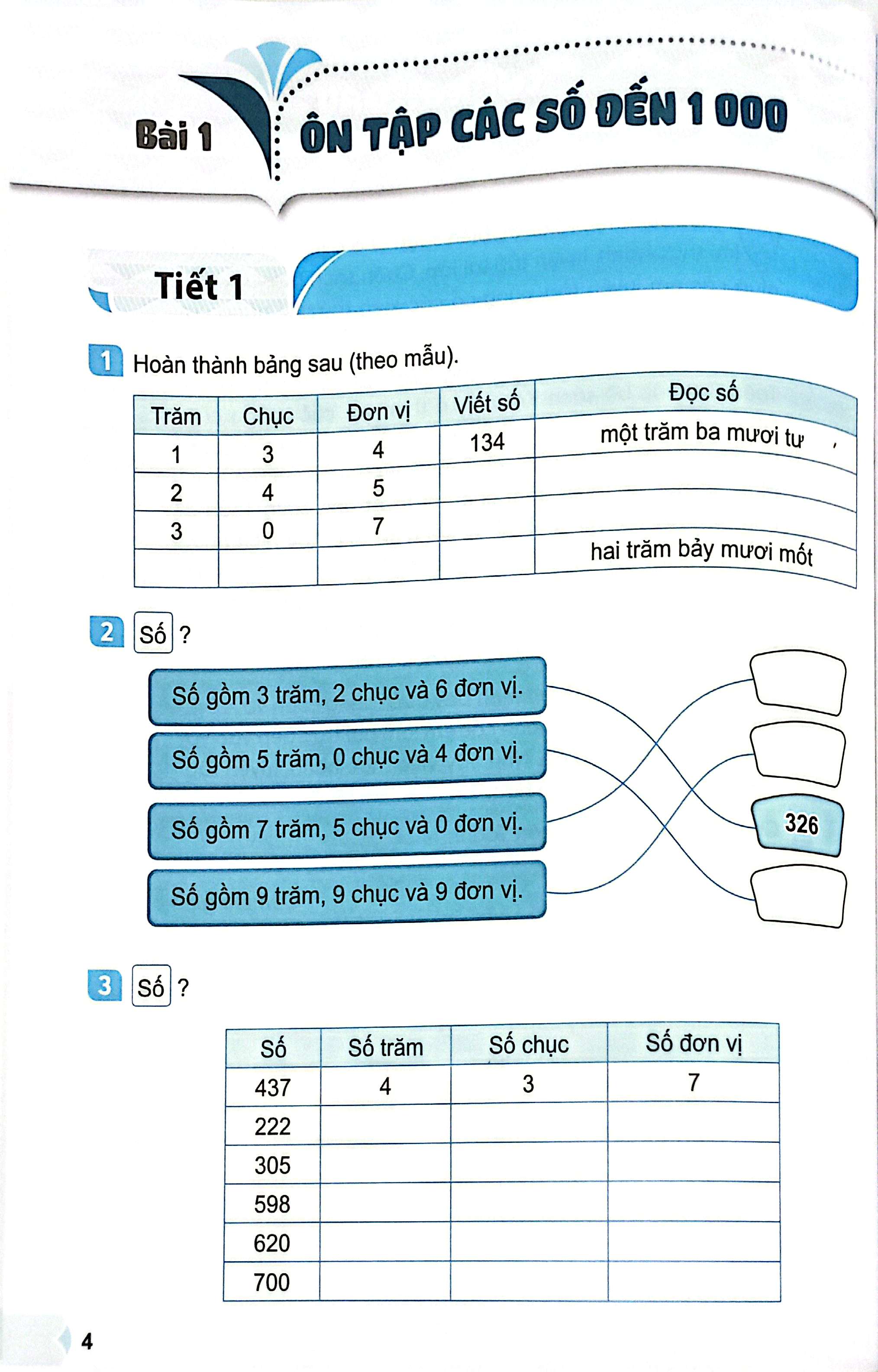 Bộ Vở Thực Hành Toán 3 - Tập 1 (Kết Nối Tri Thức) - Ảnh 4
