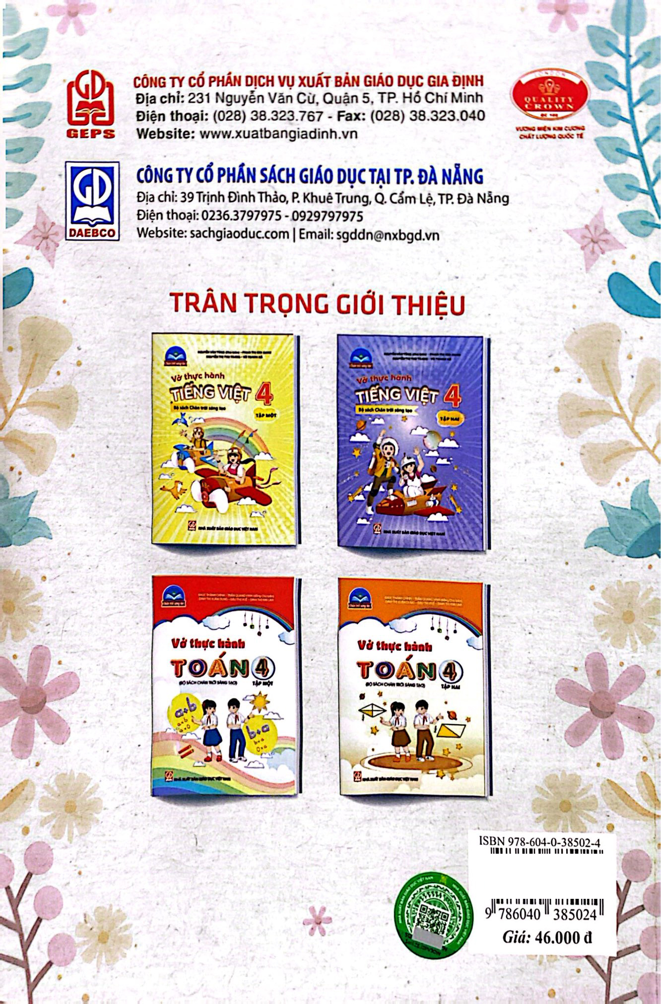 Bo
Vo Thuc Hanh Toan 4 - Tap 1 (Chan Troi) - Ảnh 9