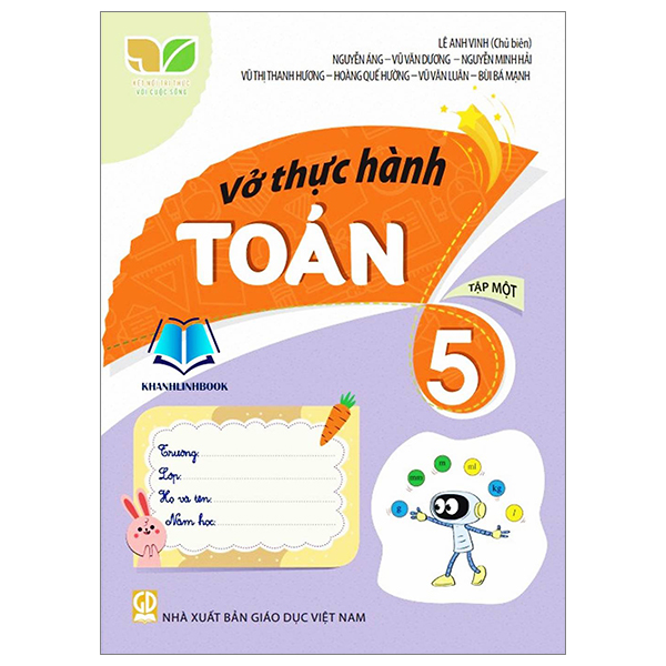 Bộ Vở Thực Hành Toán 5 - Tập 1 (Kết Nối)
