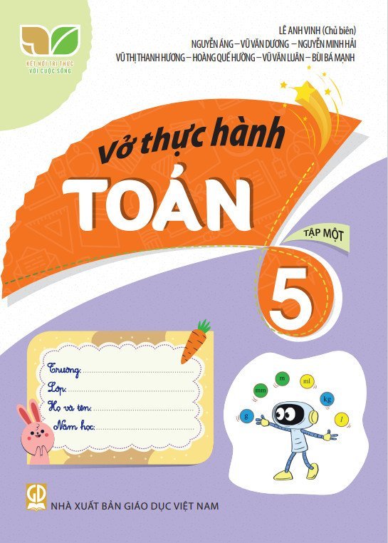 Bộ Vở Thực Hành Toán 5 - Tập 1 (Kết Nối) - Ảnh 2