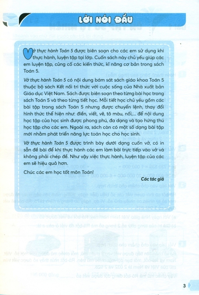 Bộ Vở Thực Hành Toán 5 - Tập 1 (Kết Nối) - Ảnh 4