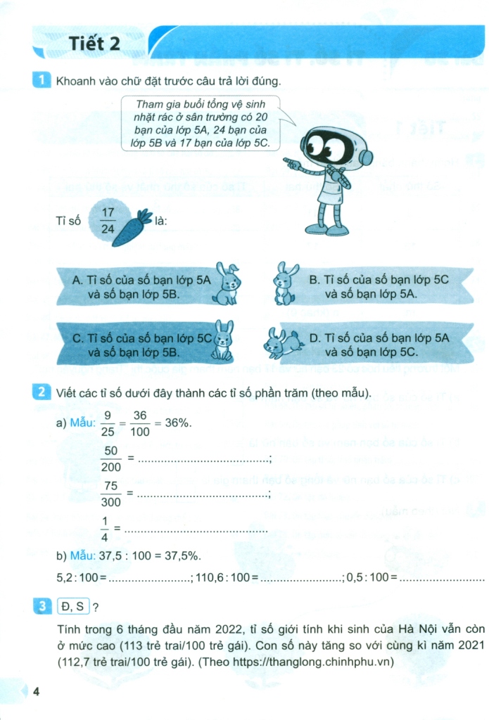 Bộ Vở Thực Hành Toán 5 - Tập 2 (Kết Nối) - Ảnh 7