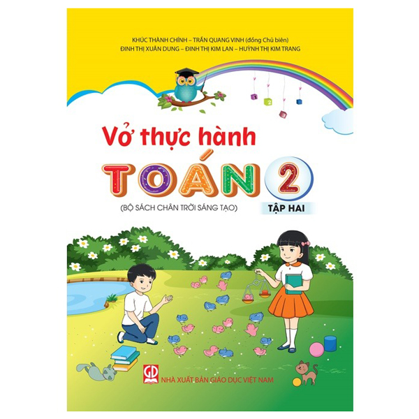 Bộ Vở Thực Hành Toán Lớp 2 - Tập 2 (Bộ Sách Chân Trời Sáng Tạo) (2023)