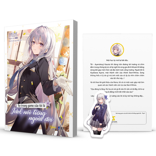 Bộ
						
										
										Vợ Trong Game Của Tôi Là Idol Nổi Tiếng Ngoài Đời - Tập 4 - Tặng Kèm Bookmark Bế Hai Mặt