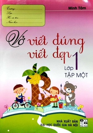 bộ vở viết đúng, viết đẹp 1 - tập 1 - Ảnh 2
