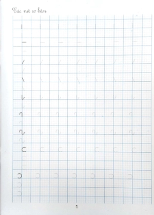 bộ vở viết đúng, viết đẹp 1 - tập 1 - Ảnh 3