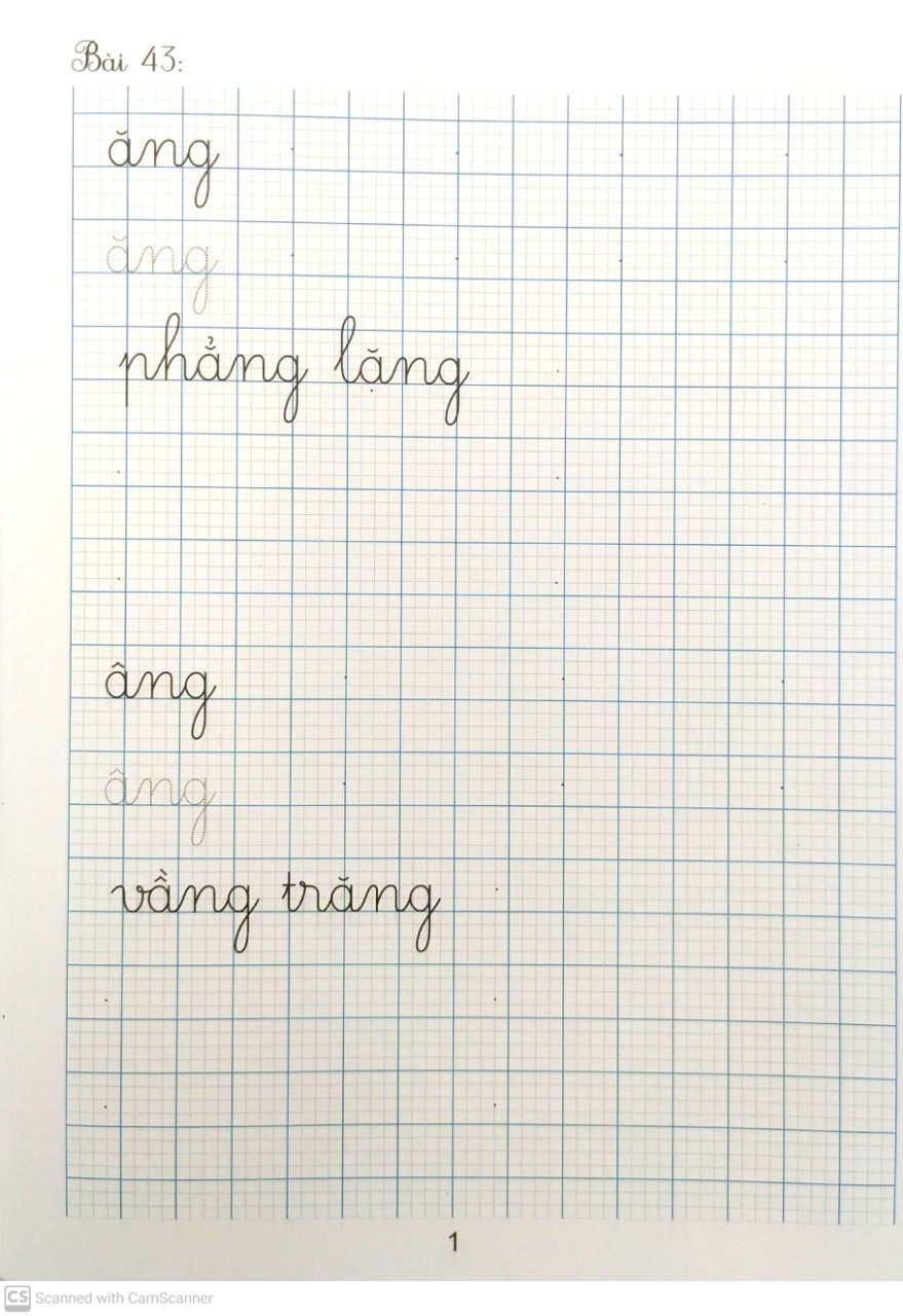 bộ vở viết đúng, viết đẹp 1 - tập 2 - Ảnh 3