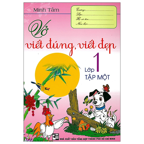 Bộ Vở Viết Đúng, Viết Đẹp Lớp 1 - Tập 1 (Tái Bản 2025)