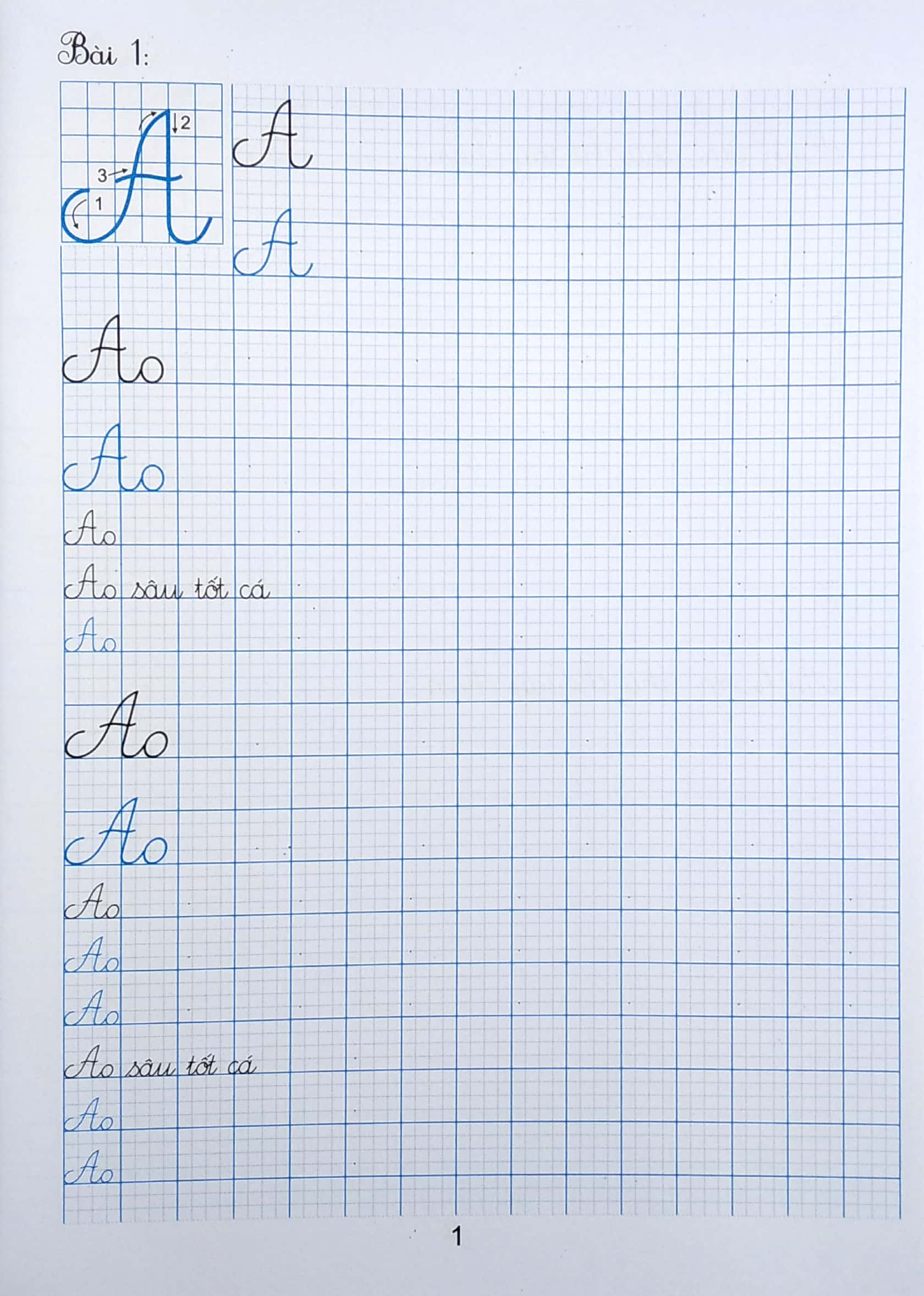 bộ vở viết đúng, viết đẹp lớp 2 - tập 1 (biên soạn theo chương trình giáo dục phổ thông mới) - Ảnh 3