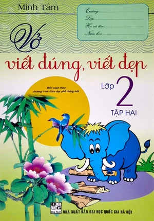 bộ vở viết đúng, viết đẹp lớp 2 - tập 2 (biên soạn theo chương trình giáo dục phổ thông mới) - Ảnh 2