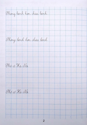 bộ vở viết đúng, viết đẹp lớp 2 - tập 2 (biên soạn theo chương trình giáo dục phổ thông mới) - Ảnh 4