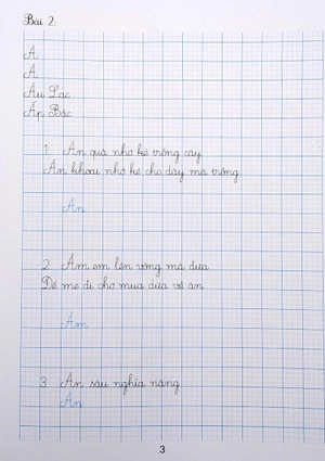 bộ vở viết đúng, viết đẹp lớp 3 - tập 1 (dùng chung cho các bộ sách giáo khoa hiện hành) - Ảnh 5