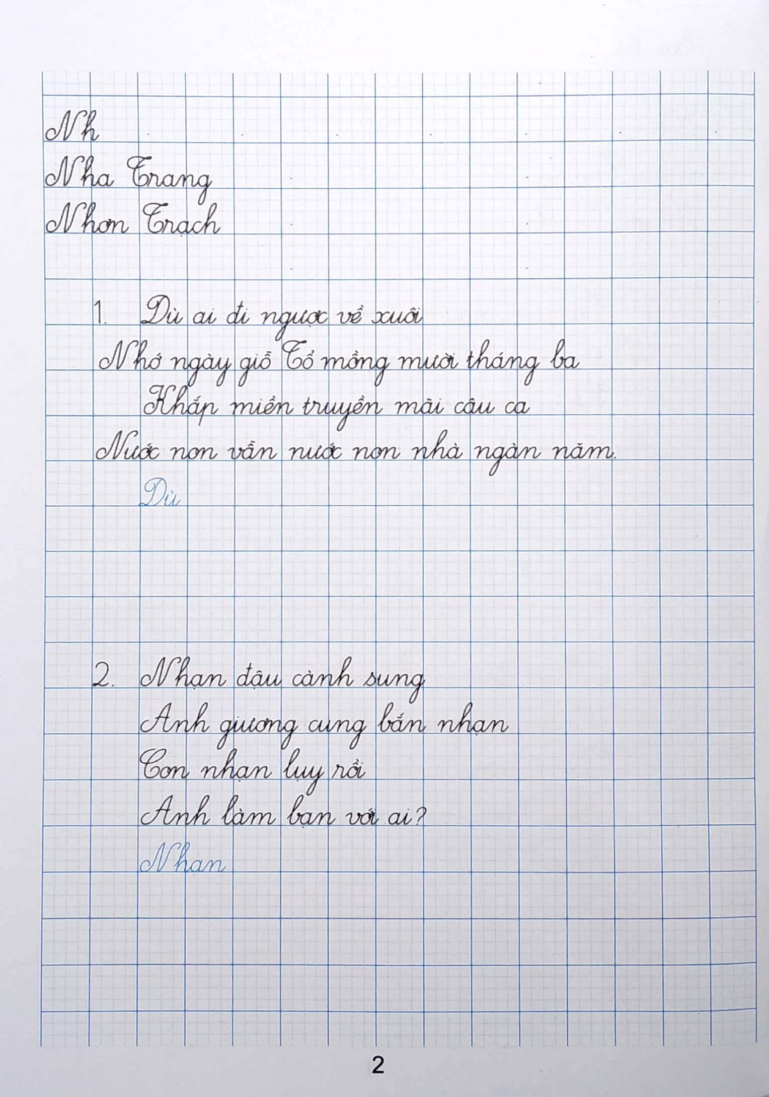 bộ vở viết đúng, viết đẹp lớp 3 - tập 2 (dùng chung cho các bộ sách giáo khoa hiện hành) - Ảnh 4