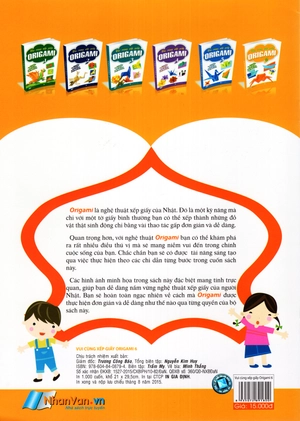 bộ vui cùng xếp giấy origami - tập 6 - Ảnh 3