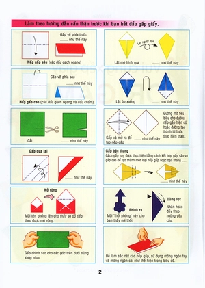 bộ vui cùng xếp giấy origami - tập 6 - Ảnh 4
