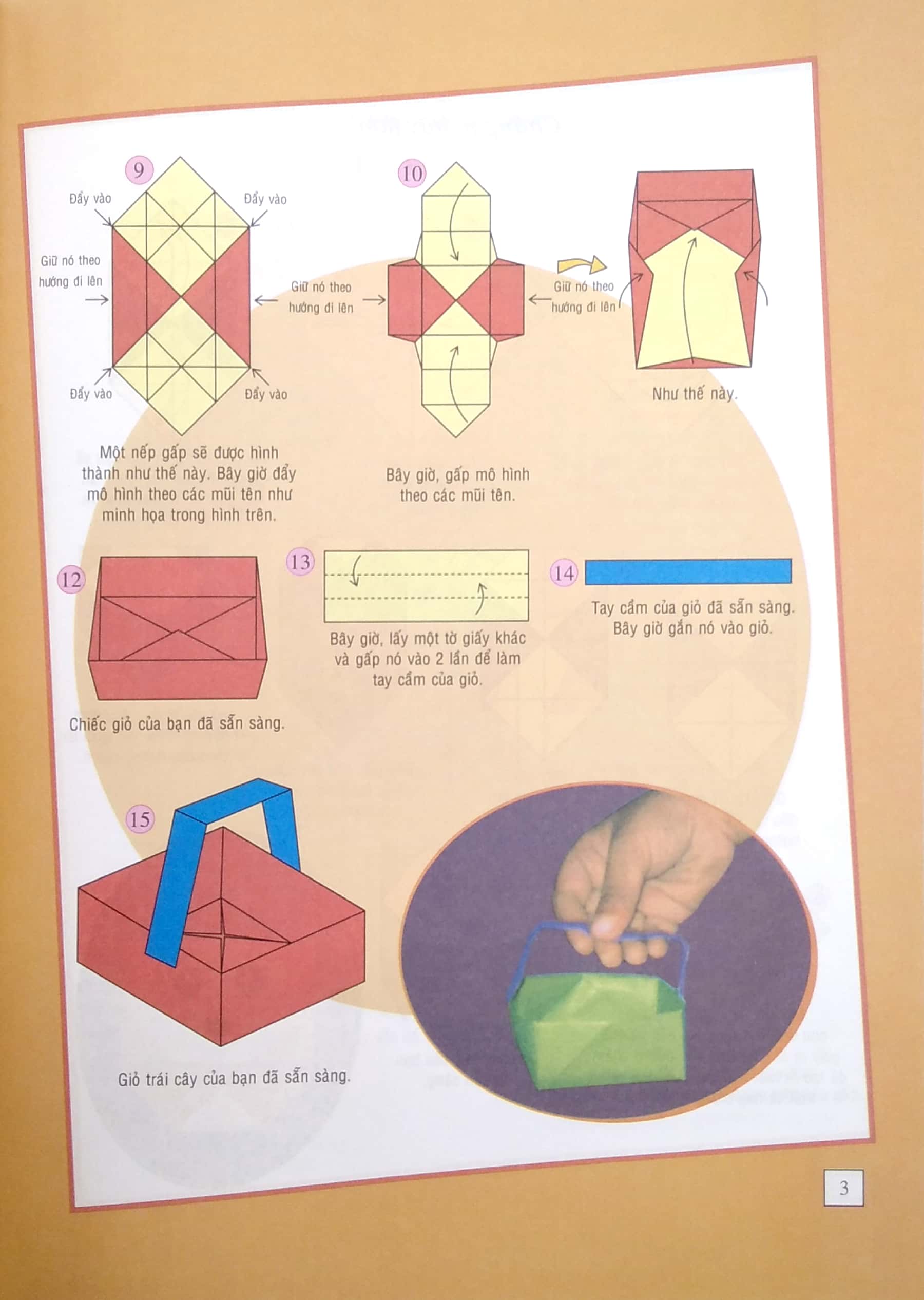 bộ vui cùng xếp giấy origami - tập 8 - Ảnh 4