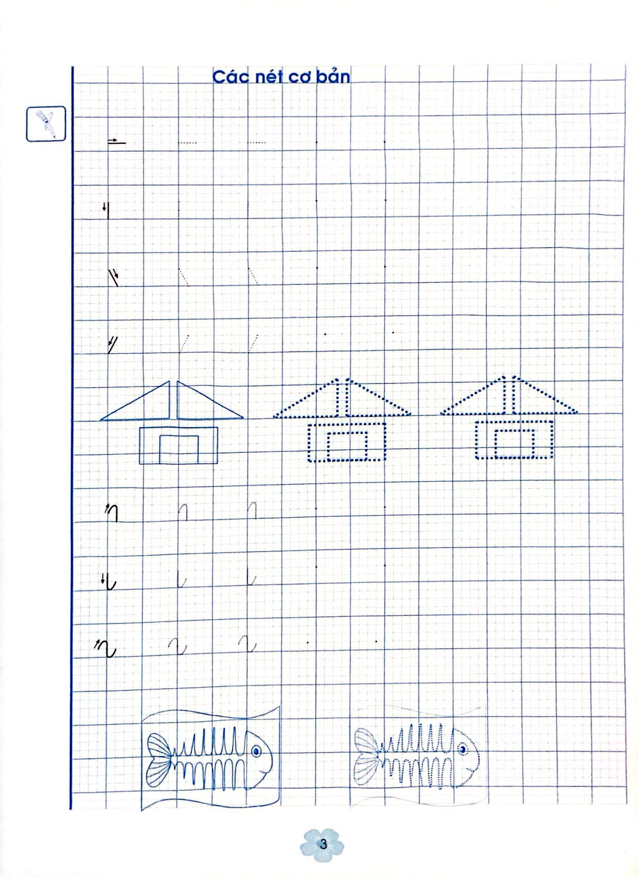 bộ vui học cùng chữ viết lớp 1 - tập 1 (bộ chân trời sáng tạo) (2023) - Ảnh 4