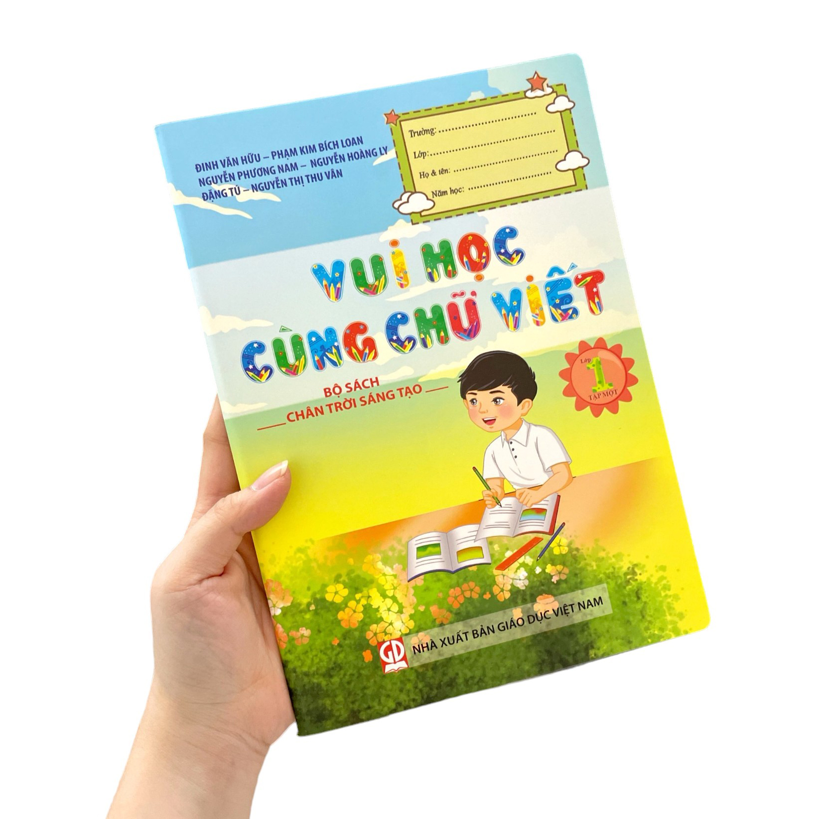 bộ vui học cùng chữ viết lớp 1 - tập 1 (bộ chân trời sáng tạo) (2023) - Ảnh 8