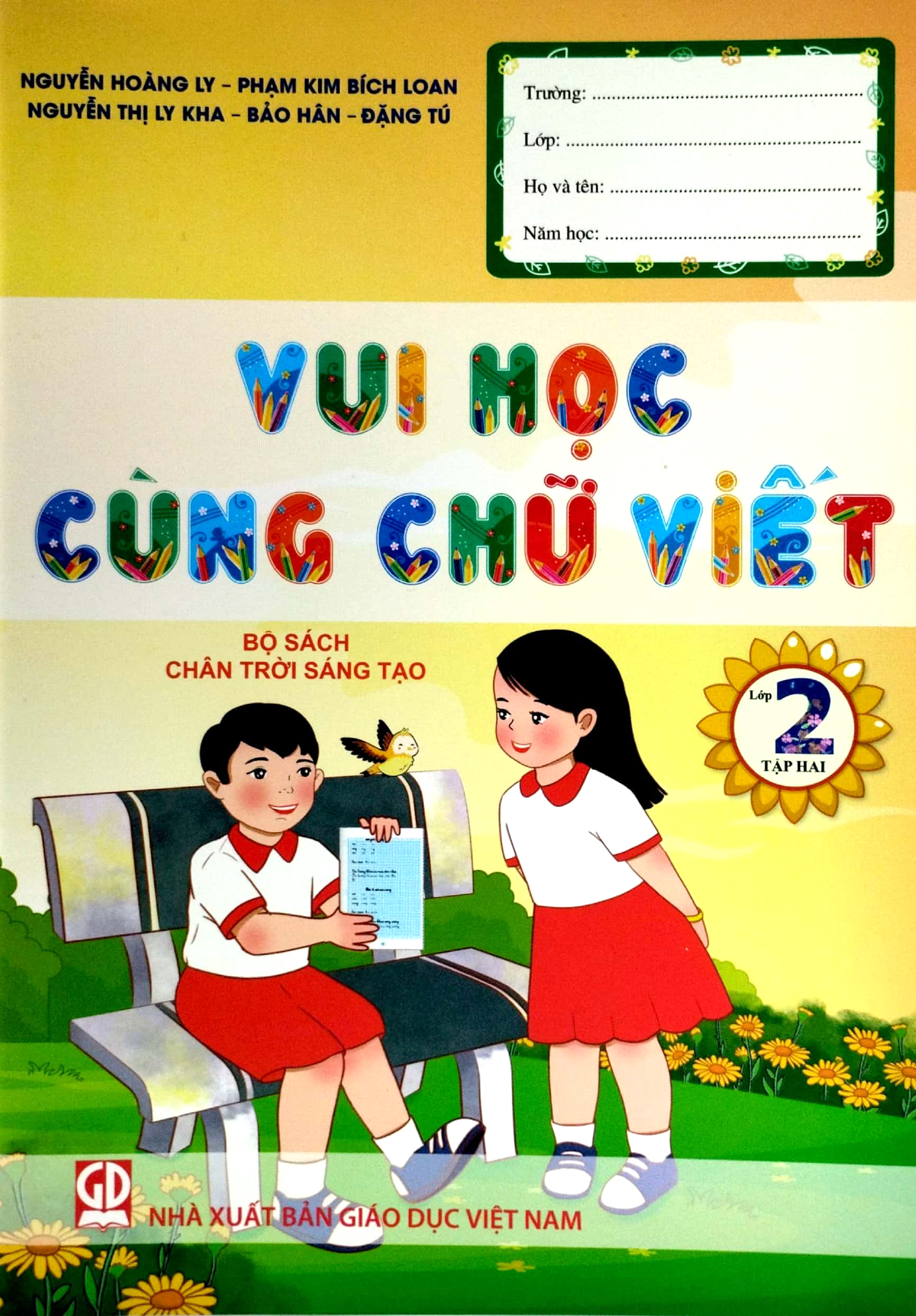 bộ vui học cùng chữ viết lớp 2 - tập 2 (chân trời sáng tạo) (2023) - Ảnh 2