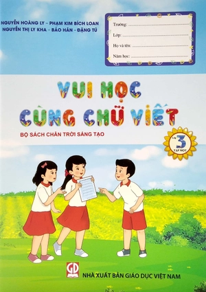 bộ vui học cùng chữ viết lớp 3 - tập 1 (bộ sách chân trời sáng tạo) (tái bản 2022) - Ảnh 2