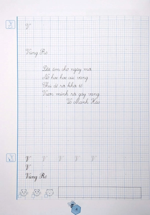 bộ vui học cùng chữ viết lớp 3 - tập 2 (bộ sách chân trời sáng tạo) (tái bản 2022) - Ảnh 4