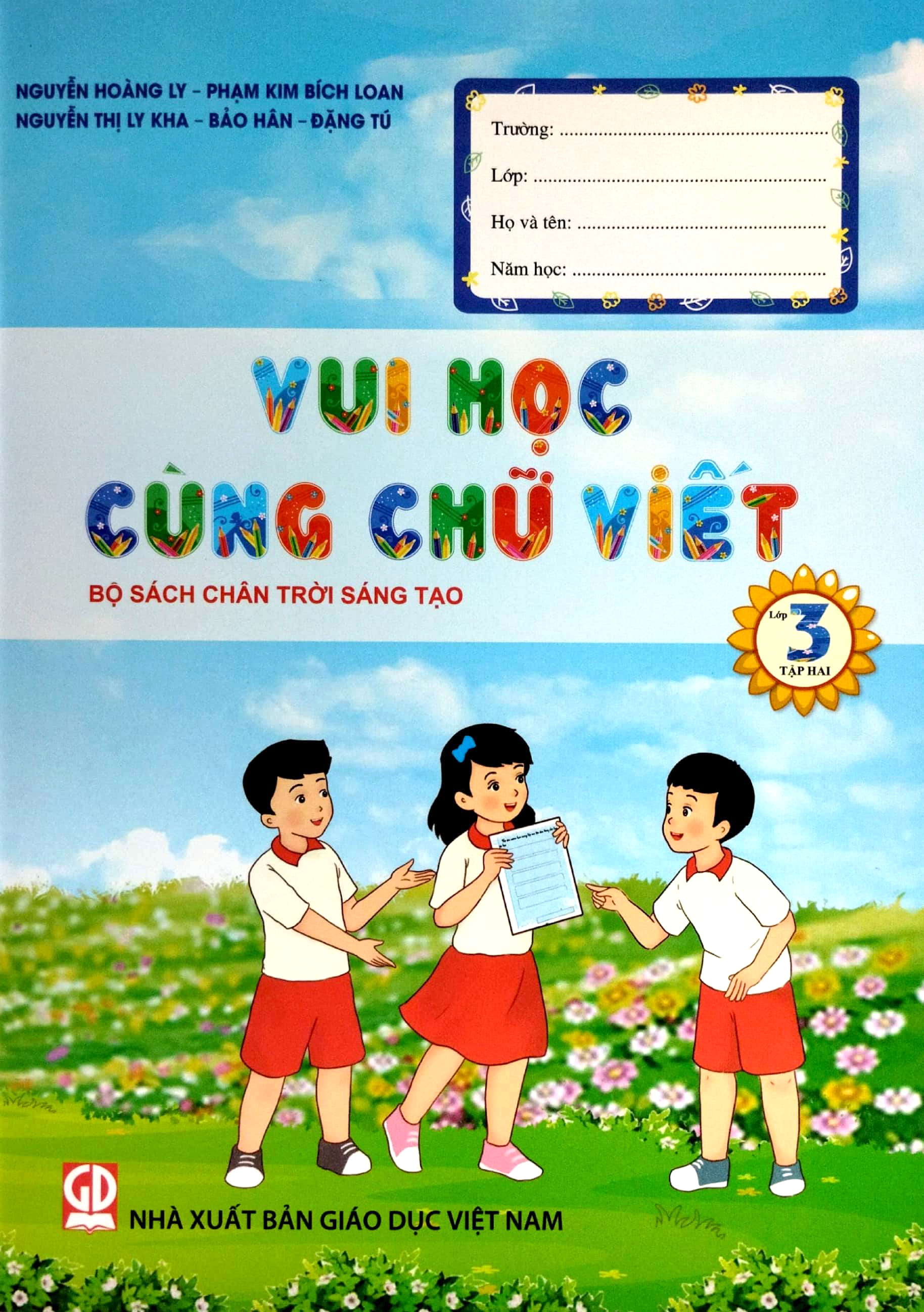 bộ vui học cùng chữ viết lớp 3 - tập 2 (chân trời sáng tạo) (2023) - Ảnh 2