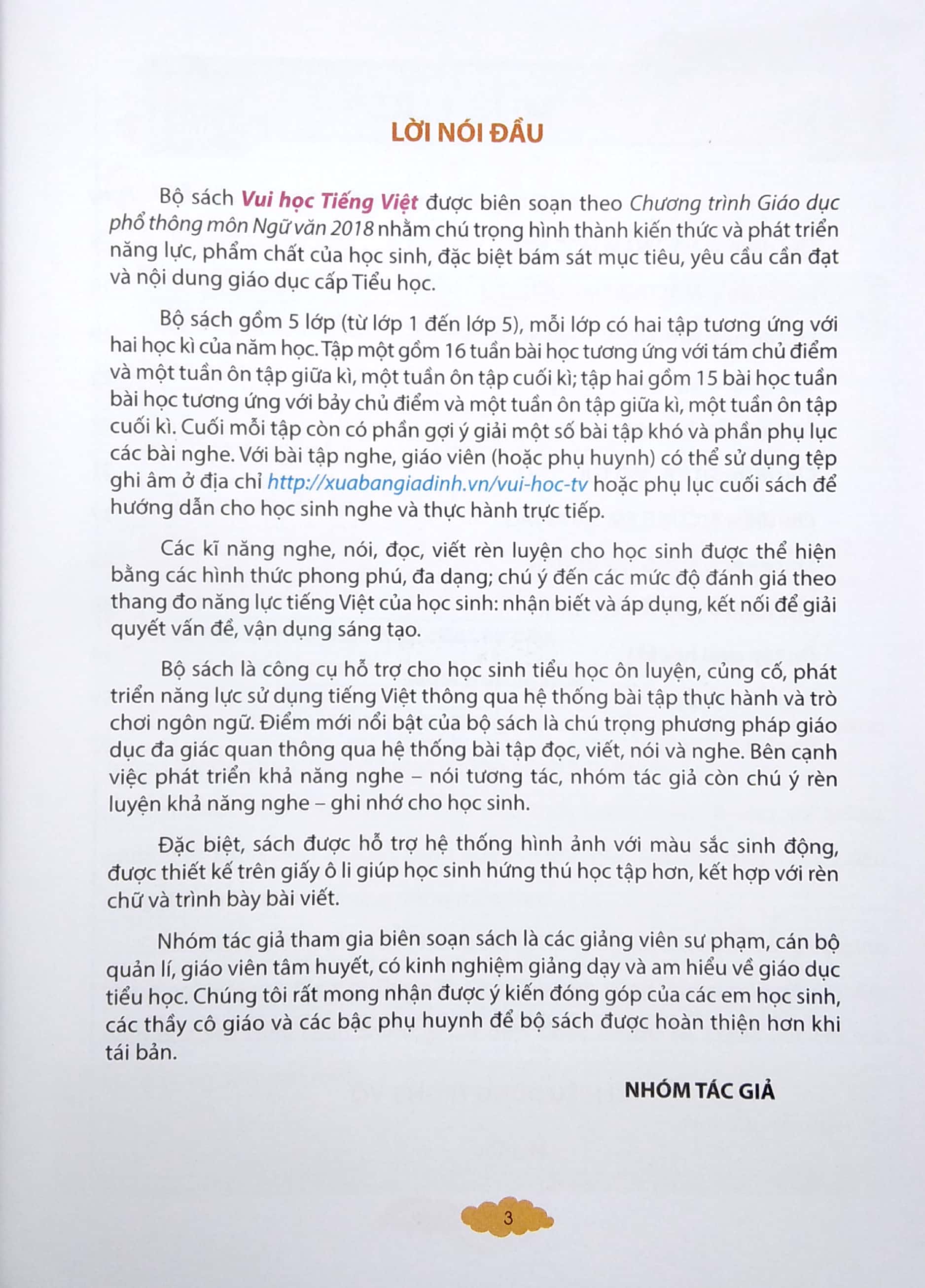 bộ vui học tiếng việt 3 - tập 1 - dành cho buổi thứ hai (bộ sách chân trời sáng tạo) (tái bản 2022) - Ảnh 3