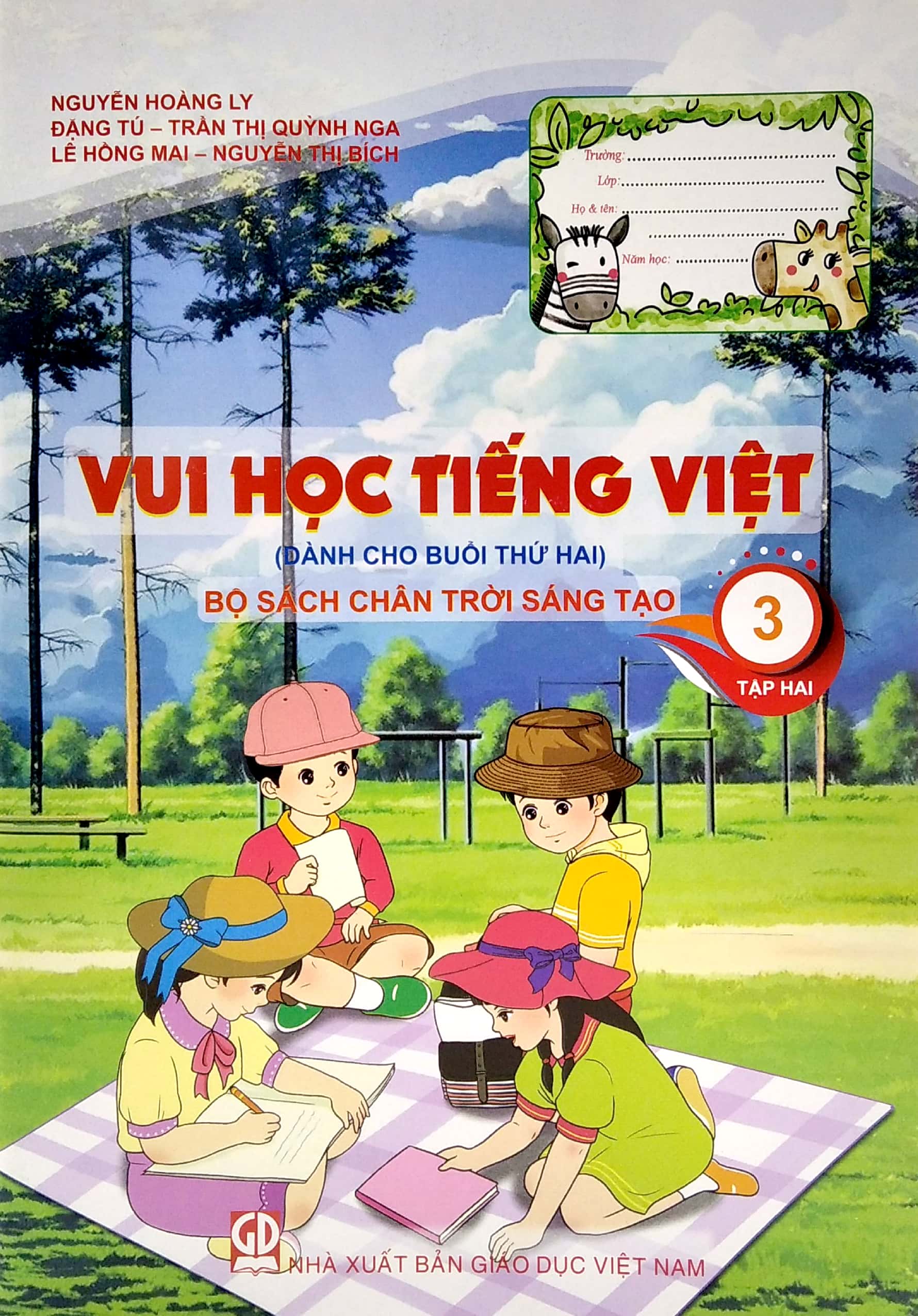 bộ vui học tiếng việt 3 - tập 2 - dành cho buổi thứ hai (bộ sách chân trời sáng tạo) (tái bản 2022) - Ảnh 2