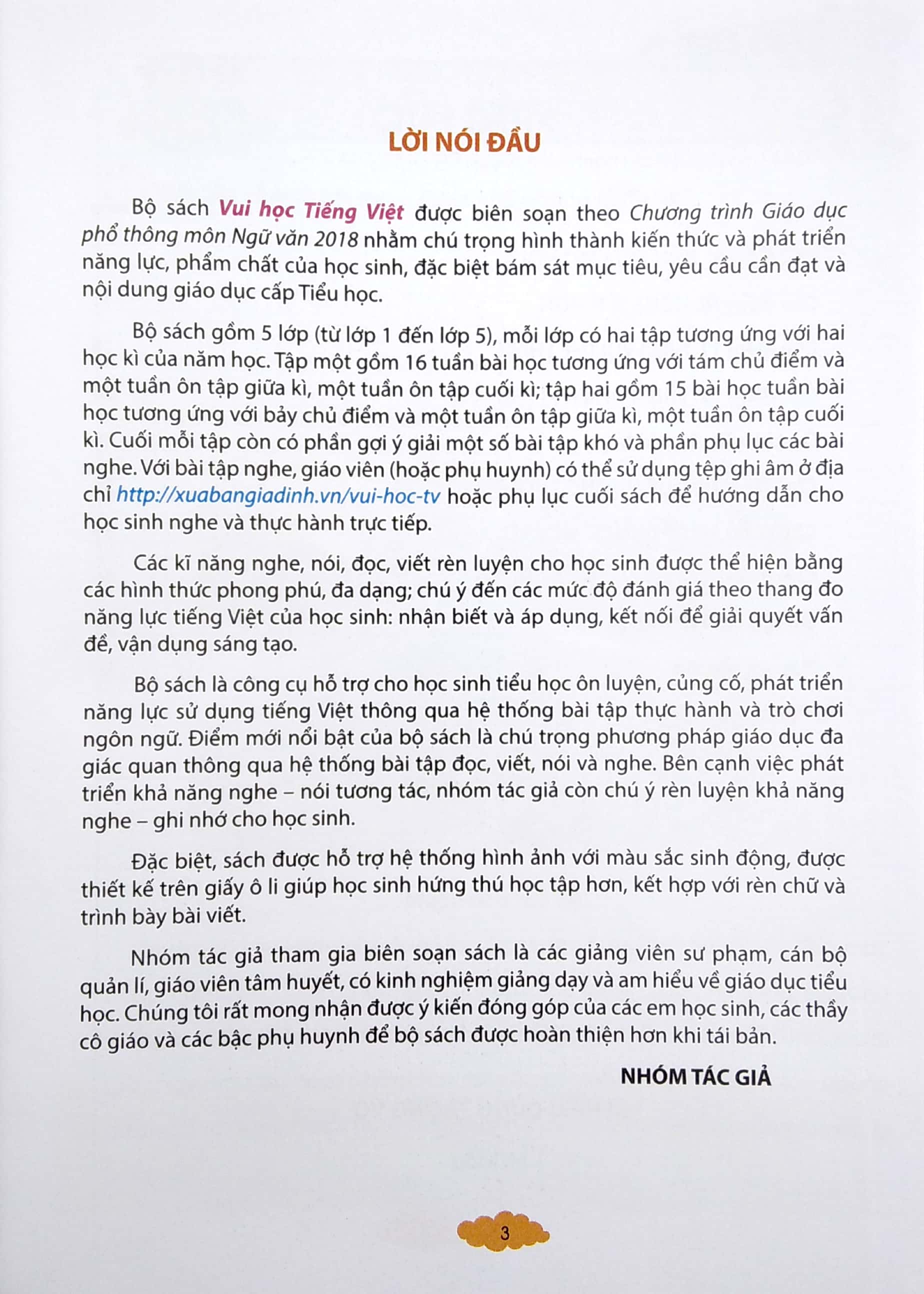 bộ vui học tiếng việt 3 - tập 2 - dành cho buổi thứ hai (bộ sách chân trời sáng tạo) (tái bản 2022) - Ảnh 3