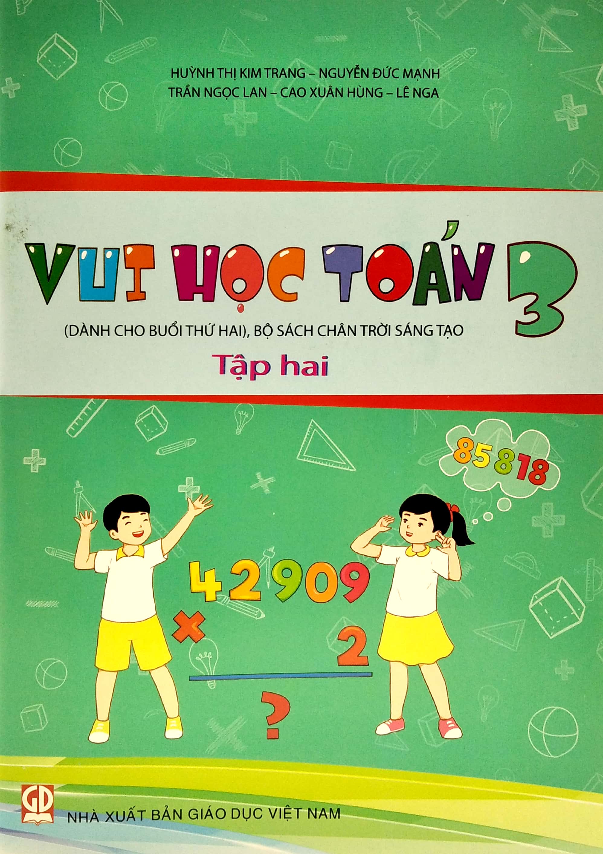 bộ vui học toán 3 - tập 2 (bộ chân trời sáng tạo) - Ảnh 2