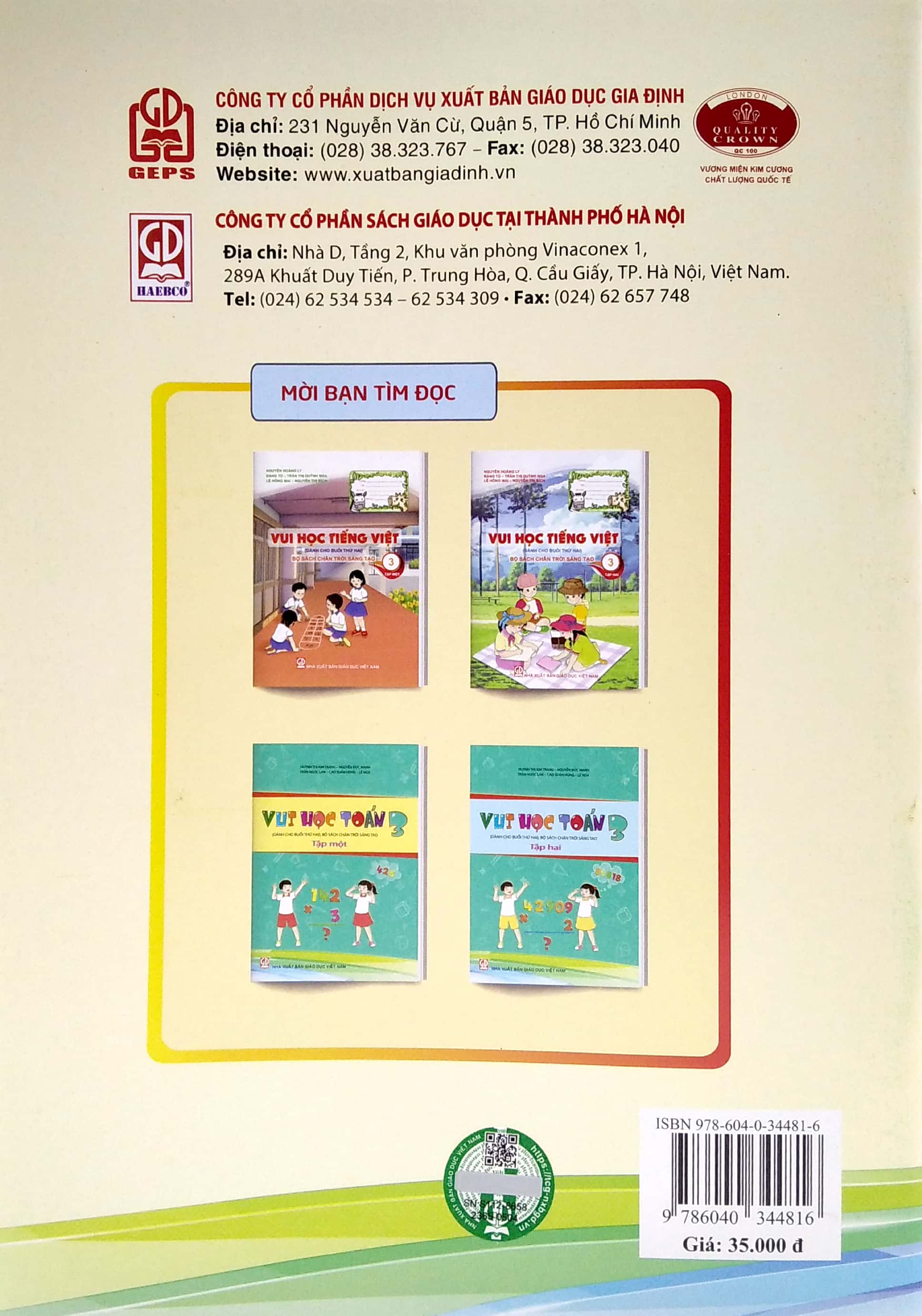 bộ vui học toán 3 - tập 2 (bộ chân trời sáng tạo) - Ảnh 6