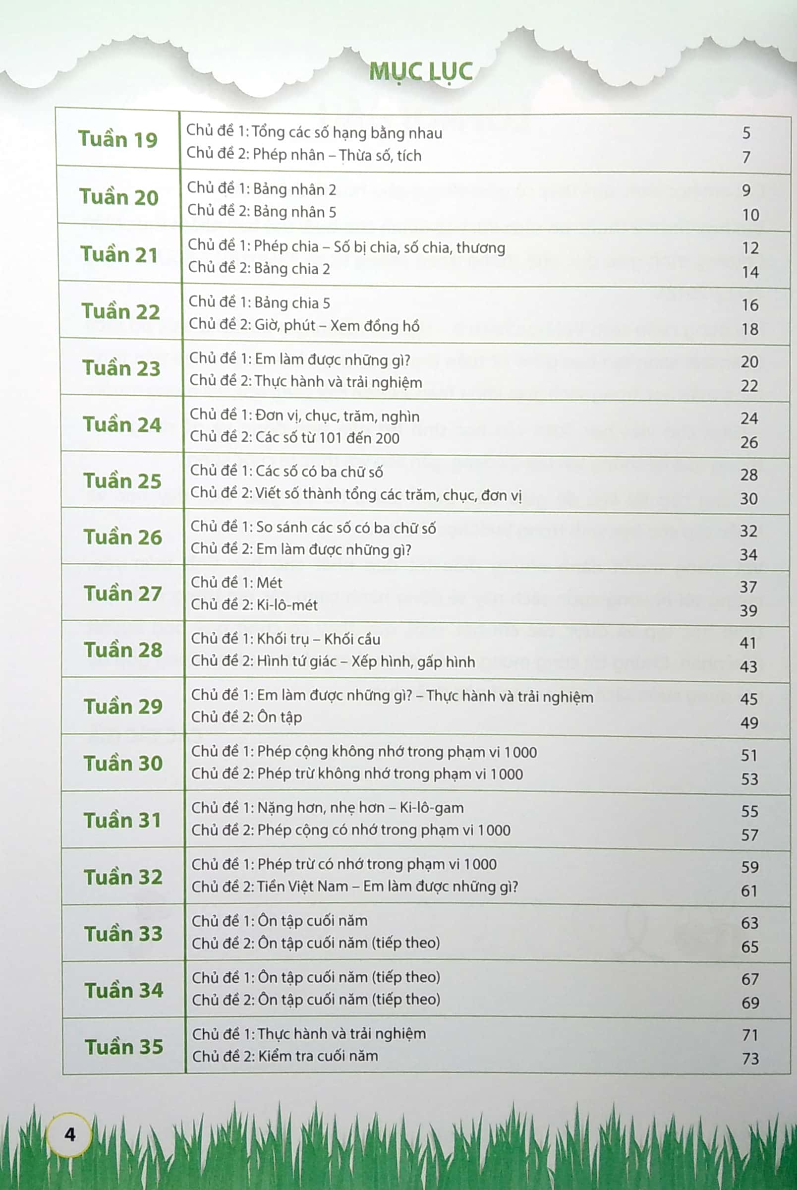 bộ vui học toán lớp 2 - tập 2 (dành cho buổi thứ hai - bộ sách chân trời sáng tạo) (tái bản 2022) - Ảnh 4