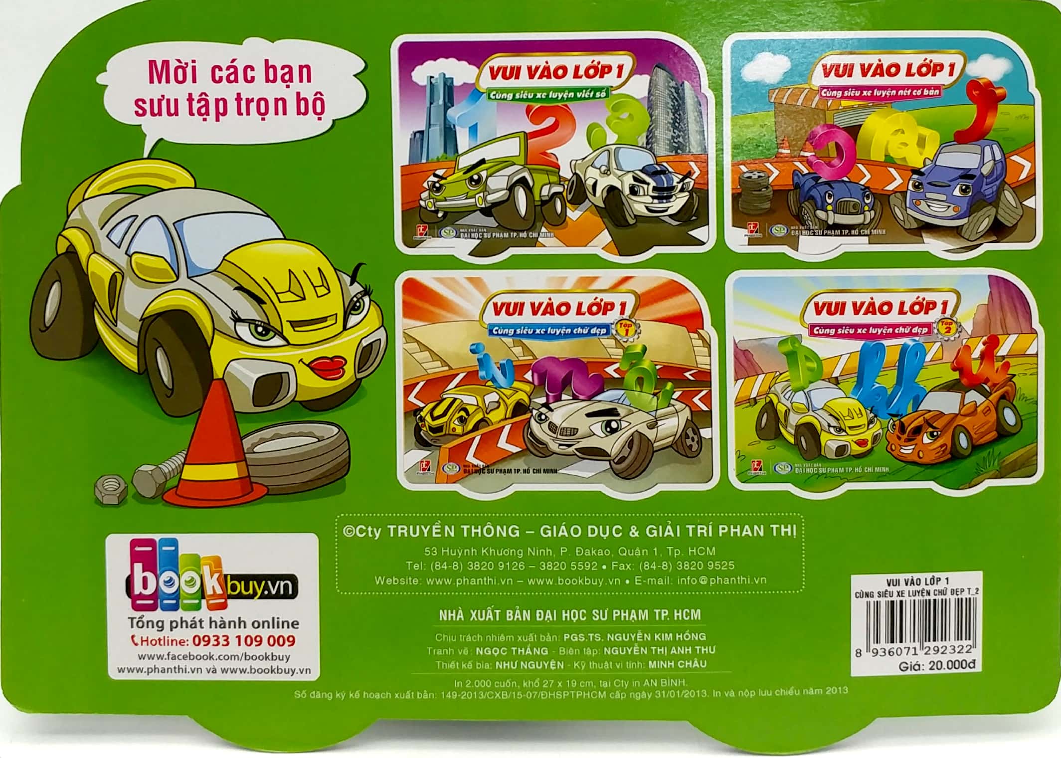 bộ vui vào lớp 1 - cùng siêu xe luyện chữ đẹp - tập 2 - Ảnh 7