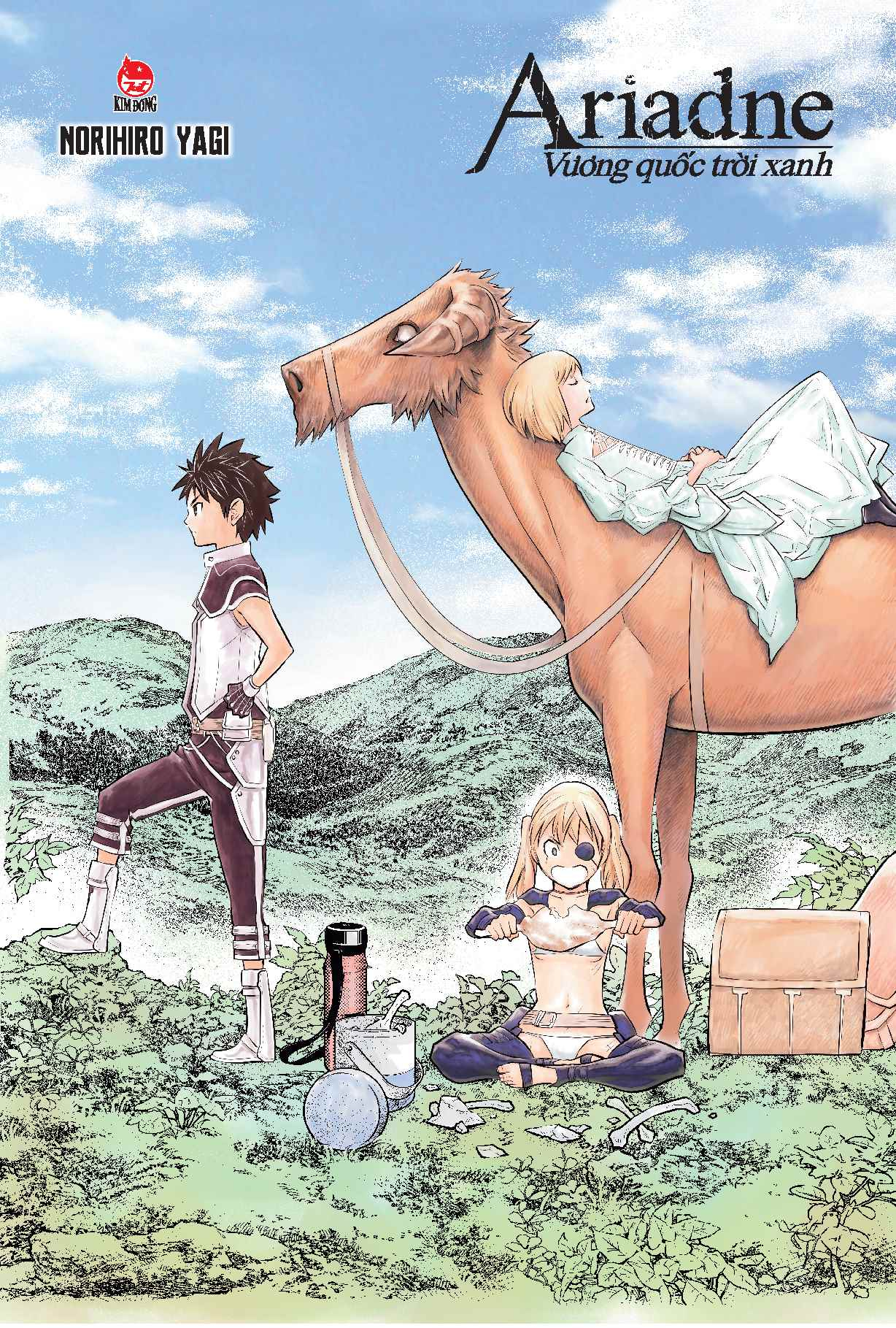bộ vương quốc trời xanh ariadne - ariadne in the blue sky - tập 11 - tặng kèm postcard lịch - Ảnh 4