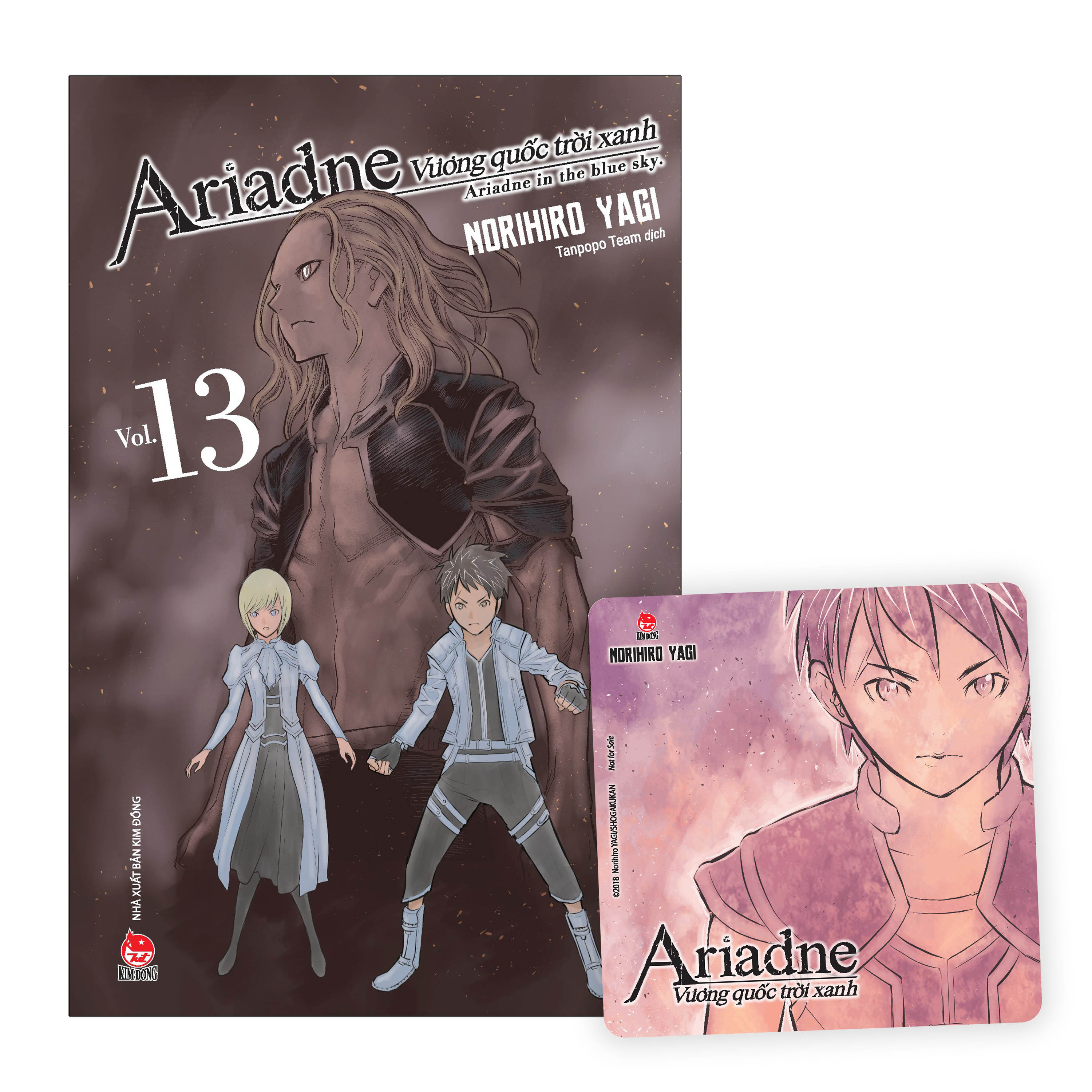 bộ vương quốc trời xanh ariadne - ariadne in the blue sky - tập 13 - tặng kèm lót ly - Ảnh 2