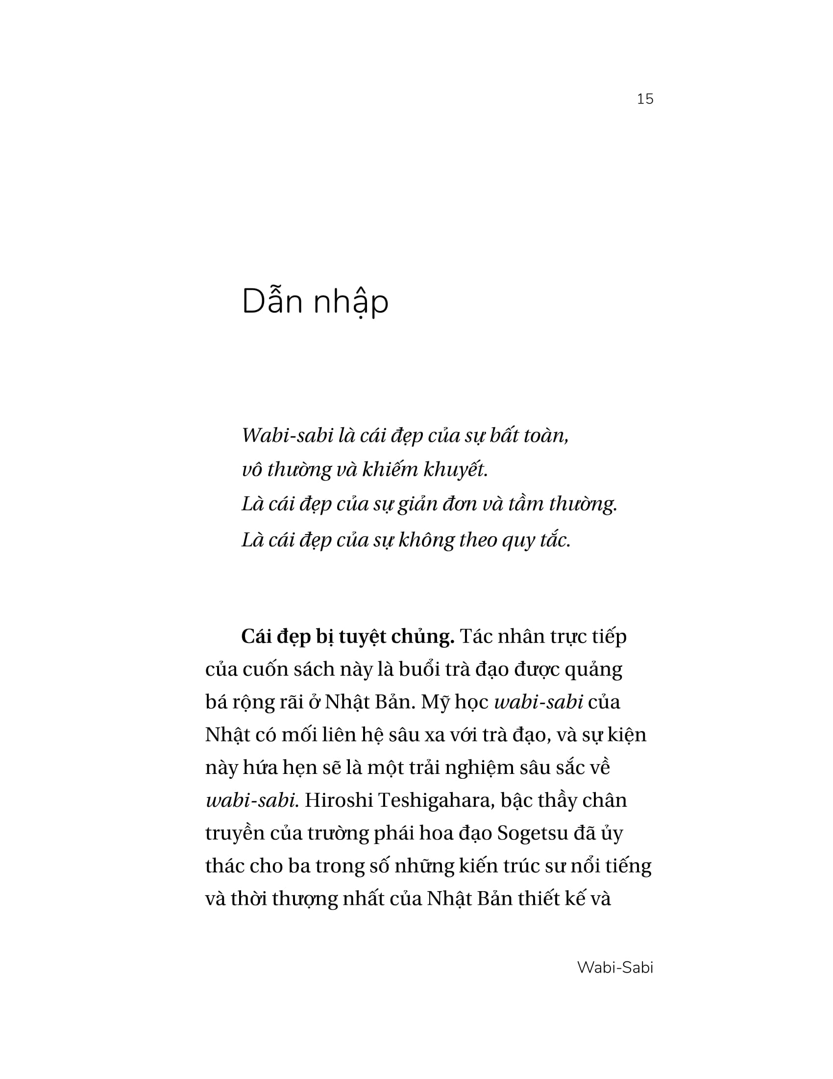 Bộ Wabi-Sabi - Tập 1 - Cho Nghệ Sĩ, Nhà Thiết Kế, Nhà Thơ Và Triết Gia - Ảnh 14