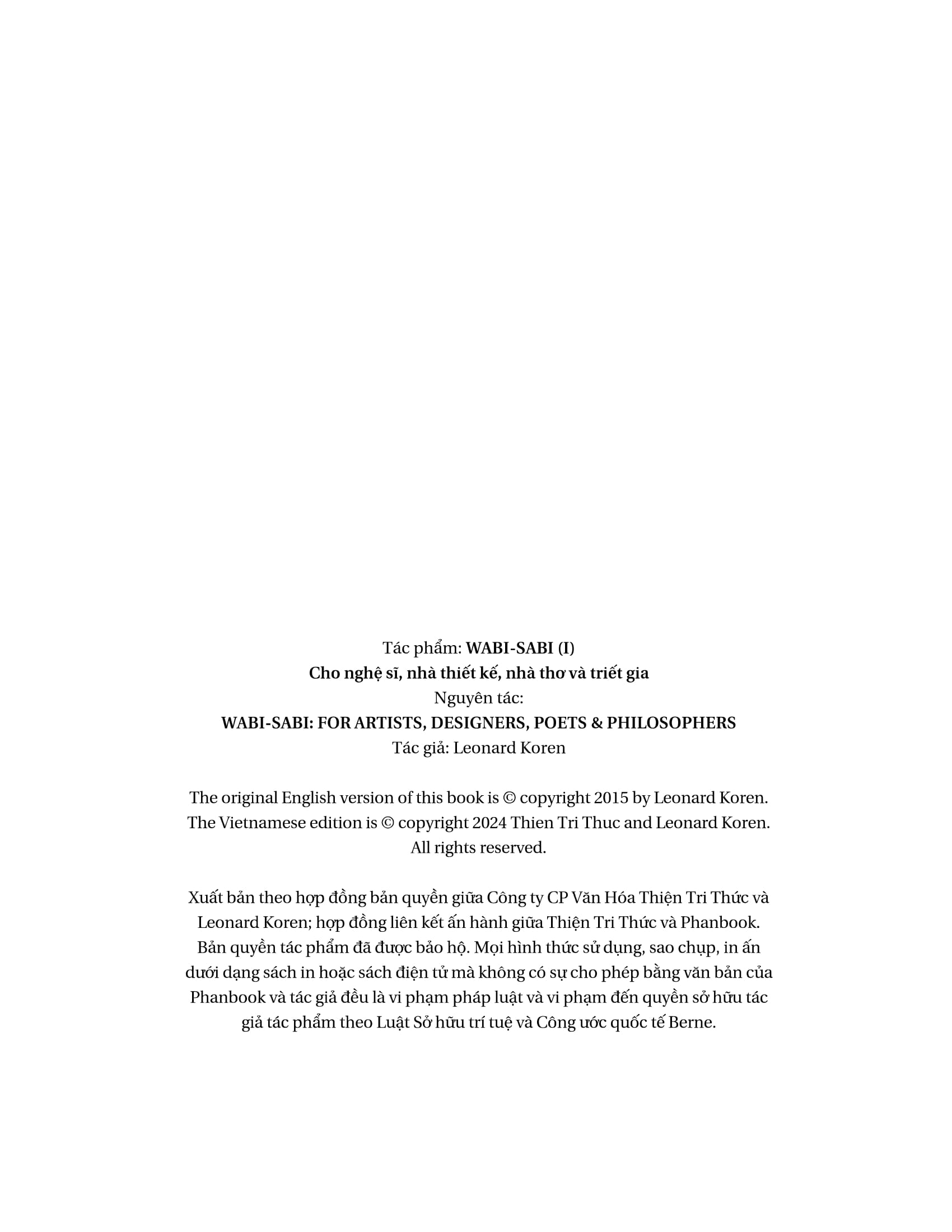 Bộ Wabi-Sabi - Tập 1 - Cho Nghệ Sĩ, Nhà Thiết Kế, Nhà Thơ Và Triết Gia - Ảnh 4
