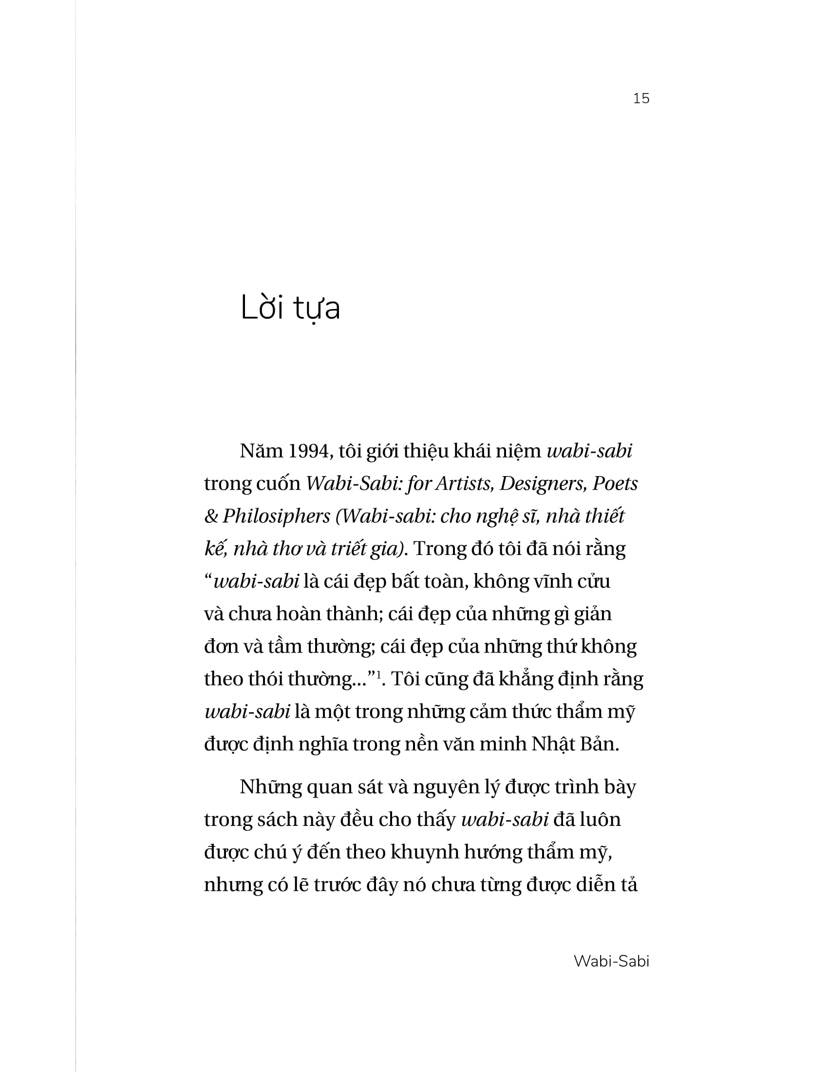 Bộ Wabi-Sabi - Tập 2 - Những Suy Nghĩ Thêm - Ảnh 14