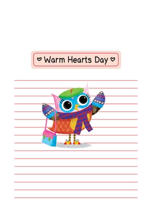 bộ warm hearts day: a branches book (owl diaries #5), volume 5 - Ảnh 2