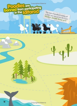 bộ weird but true! 4: wild and wacky sticker doodle book - Ảnh 14