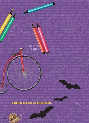 bộ weird but true! 4: wild and wacky sticker doodle book - Ảnh 6