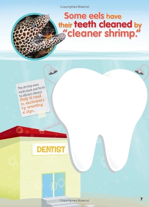 bộ weird but true! 4: wild and wacky sticker doodle book - Ảnh 9