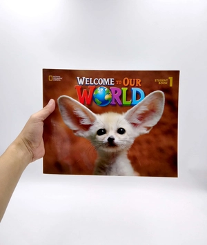 bộ welcome to our world: student book 1: american english - Ảnh 2