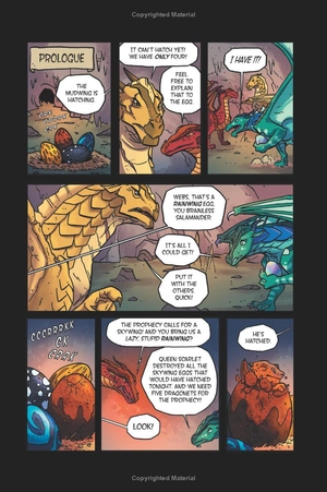 bộ wings of fire #1 - the dragonet prophecy - Ảnh 12