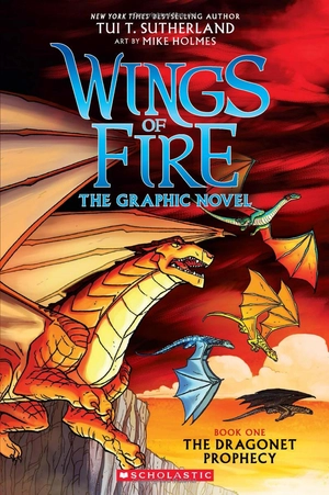 bộ wings of fire #1 - the dragonet prophecy - Ảnh 2